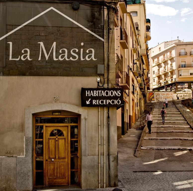 Hostal La Masia Manresa Dış mekan fotoğraf